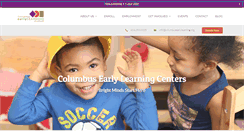 Desktop Screenshot of columbusearlylearning.org